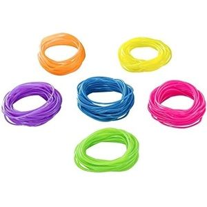 Pack Of Beautiful Rainbow Jelly Bracelets
